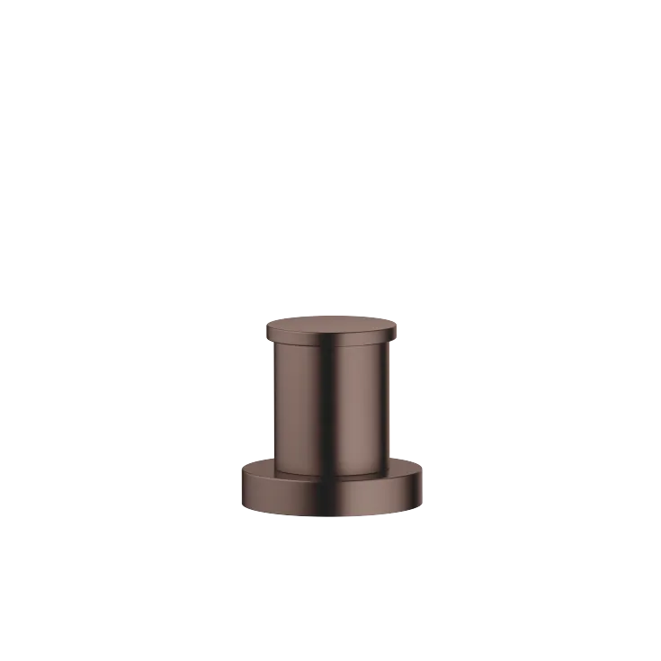 Two-way diverter for bath rim or tile edge installation - Brushed Dark Bronze (PVD) - 29 140 979-43