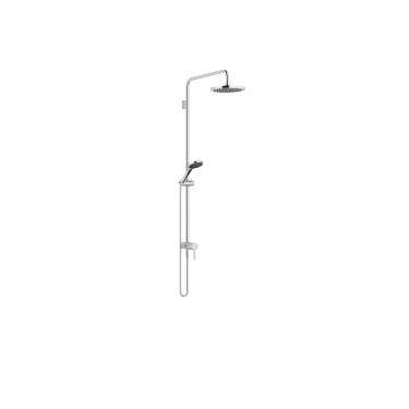 Showerpipe con miscelatore monocomando doccia - Cromato - Set contenente 2 articoli