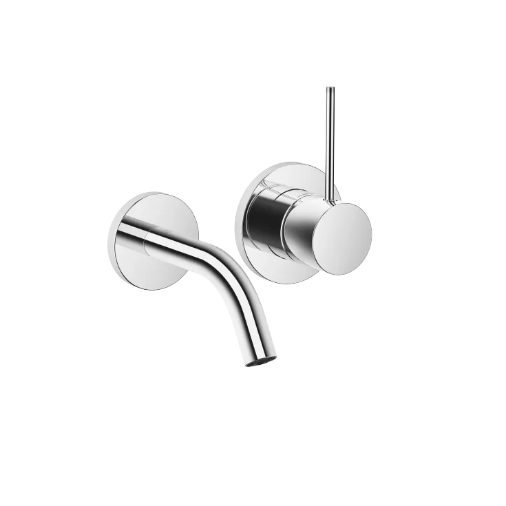 META META SLIM Wall-mounted single-lever basin mixer without pop-up waste - Chrome - 36 867 662-00