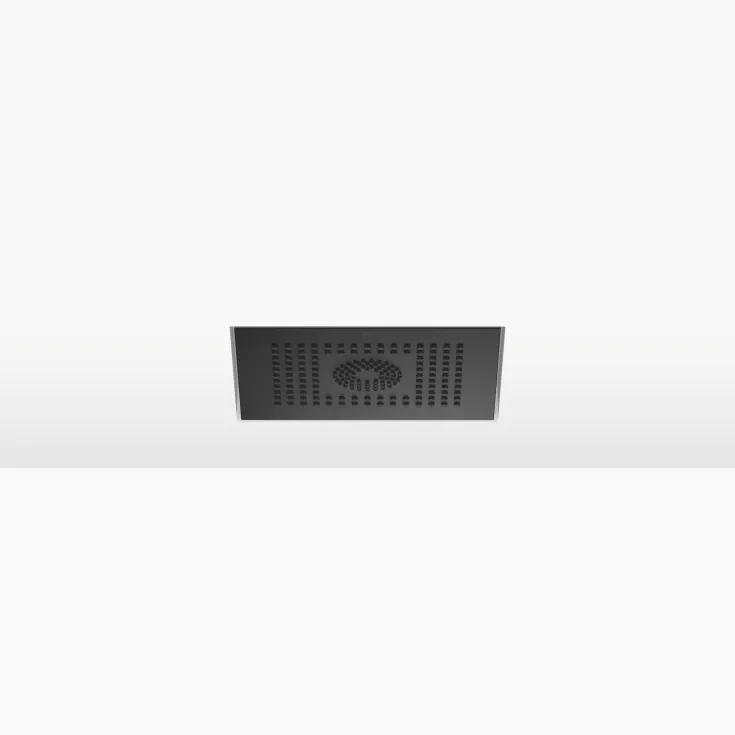 Rain shower for recessed ceiling installation 300 x 240 mm - Matte Black - 28 043 980-33 0010