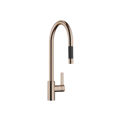 TARA ULTRA Miscelatore monocomando ad estrazione Pull-down con funzione doccetta - Bronzo spazzolato (PVD) - 33 870 875-42