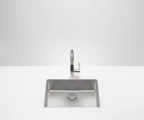 Fregadero individual - Acero Inox cepillado - 38 551 004-86