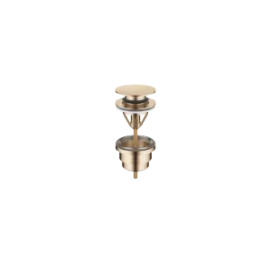 Basin Waste with push fastening 1 1/4" - Brushed Champagne (22kt Gold) - 10 125 970-46