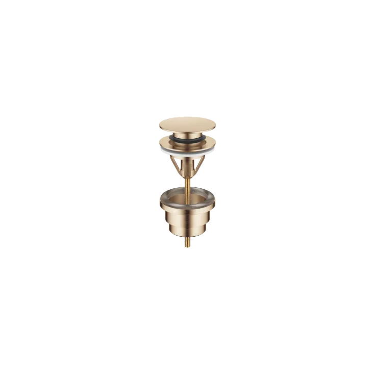 Piletta con chiusura a scatto  1 1/4" - Champagne spazzolato (Oro 22k) - 10 125 970-46