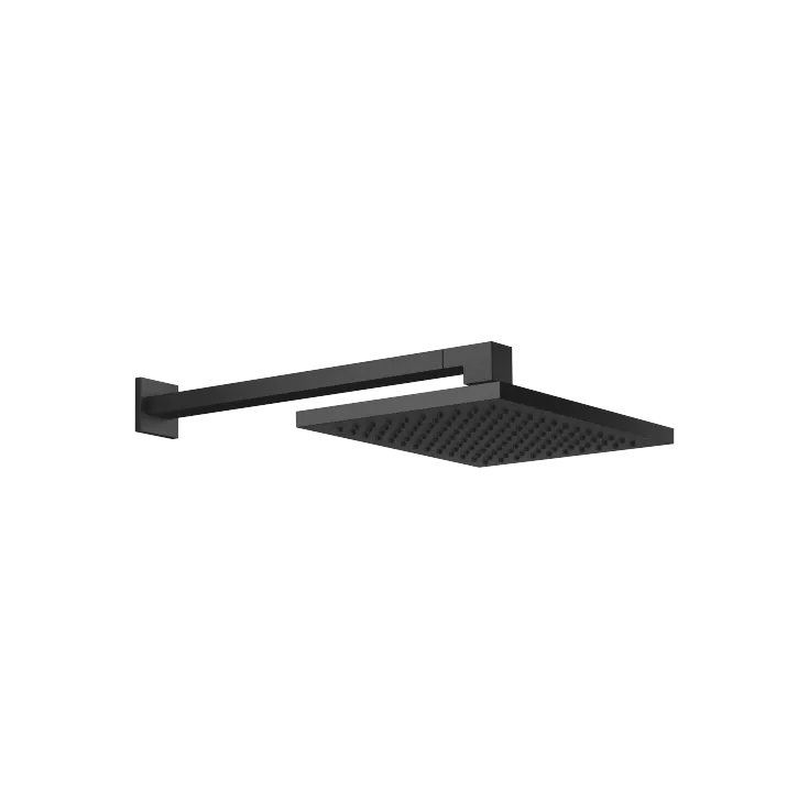 Rain shower with wall fixing FlowReduce 300 x 240 mm - Matte Black - 28 760 980-33