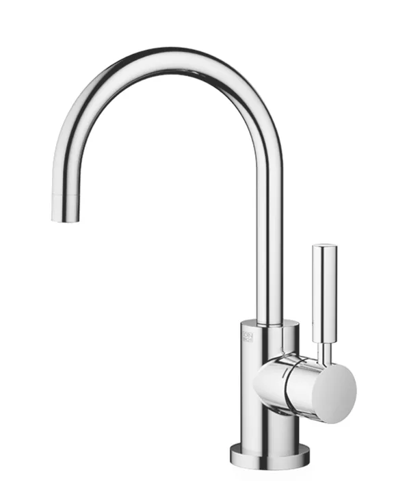 TARA Single-lever lavatory mixer with drain - Brushed Dark Bronze (PVD) - 33 513 882-43 0010