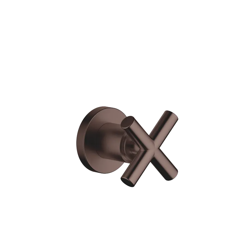 TARA Wall valve clockwise closing 3/4" - Brushed Dark Bronze (PVD) - 36 608 892-43