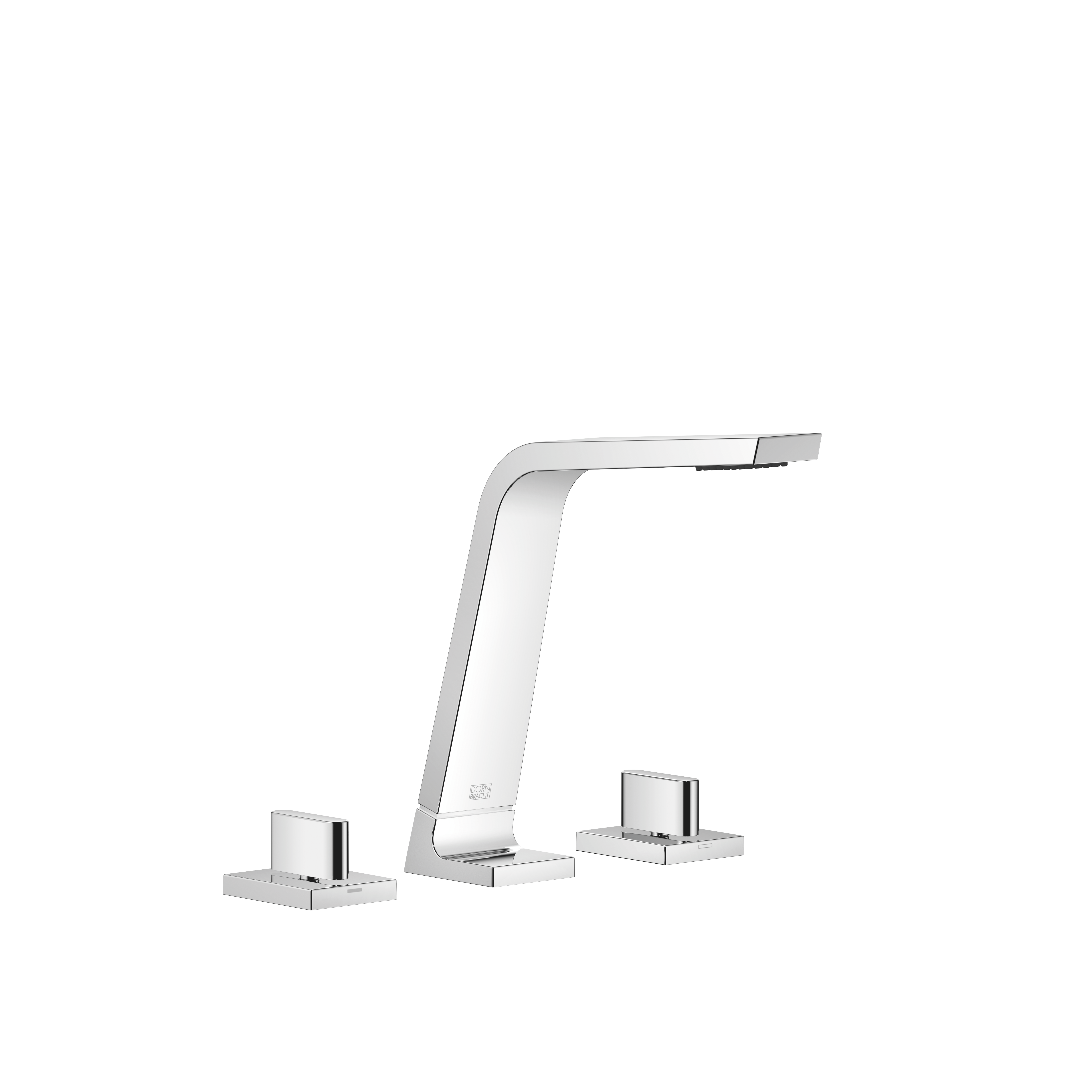 CL.1 Chrome : Three-hole lavatory mixer without drain