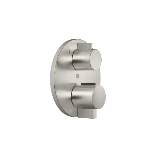 Concealed thermostat with three-way diverter - Brushed Platinum - 36 428 970-06 0010