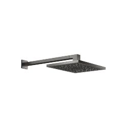 Rain shower with wall fixing 300 x 240 mm - Brushed Dark Platinum - 28 765 980-99 0050