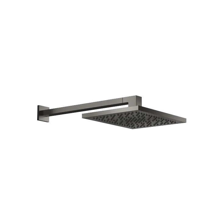 Rain shower with wall fixing 300 x 240 mm - Brushed Dark Platinum - 28 765 980-99 0050