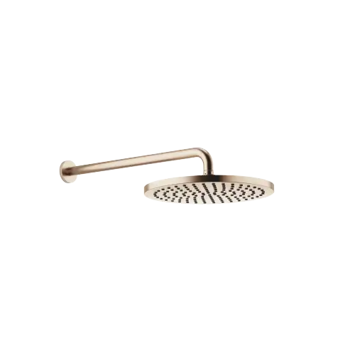 Rainshower with wall fixing FlowReduce 300 mm - Brushed Light Gold (PVD) - 28 674 970-27 0050