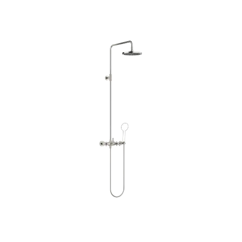 TARA Showerpipe without hand shower 220 mm - Brushed Platinum - 26 633 892-06 0050