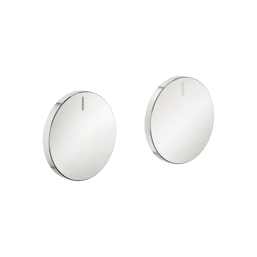 CYO Handle insert set hot & cold - Platinum - 11 283 811-08