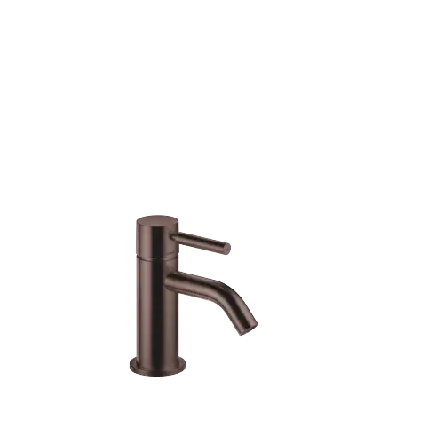 META Single-lever basin mixer without pop-up waste - Brushed Dark Bronze (PVD) - 33 525 660-43