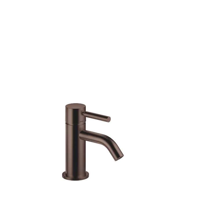 META Single-lever basin mixer without pop-up waste - Brushed Dark Bronze (PVD) - 33 525 660-43