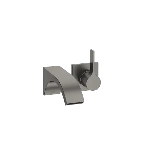 CYO Mitigeur monocommande de lavabo mural sans garniture d’écoulement - Dark Platinum brossé - 36 861 811-99