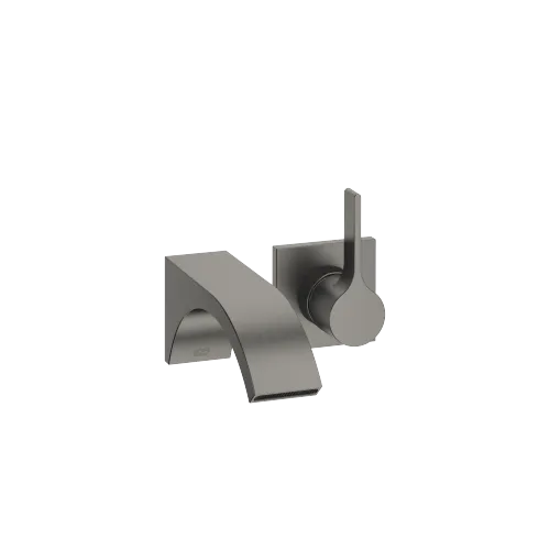 CYO Waschtisch-Wand-Einhandbatterie ohne Ablaufgarnitur - Dark Platinum gebürstet - 36 861 811-99