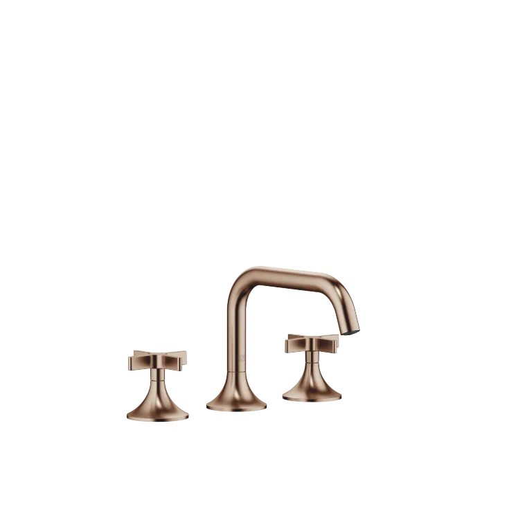 VAIA Batería americana de lavabo con válvula automática - Bronce cepillado - 20 705 809-42