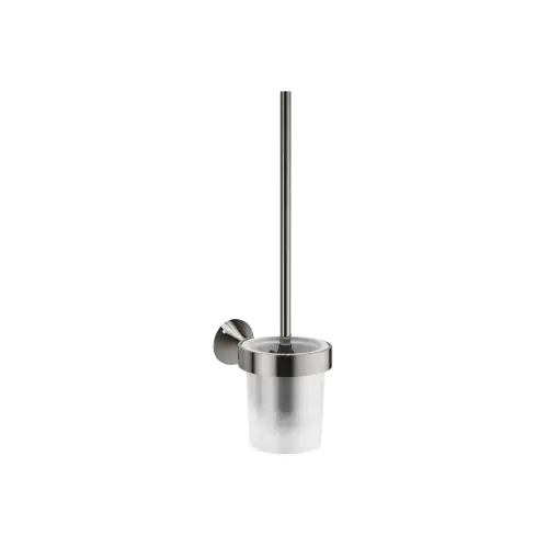 VAIA Toiletten-Bürstengarnitur , Wandmodell - Dark Chrome - 83 900 809-19