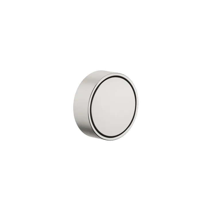 CYO Wall valve clockwise closing 1/2" - Brushed Platinum - Set containing 2 articles