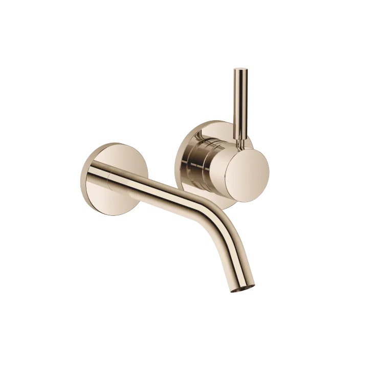 META Mitigeur monocommande de lavabo mural sans garniture d’écoulement - Champagne (Or 22cts) - 36 860 660-47 0010