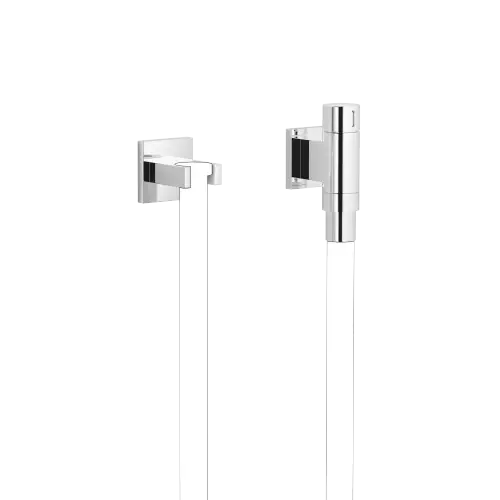 WATER TUBE Kneipp wall elbow with hose bracket with individual flanges - Chrome - 27 841 979-00