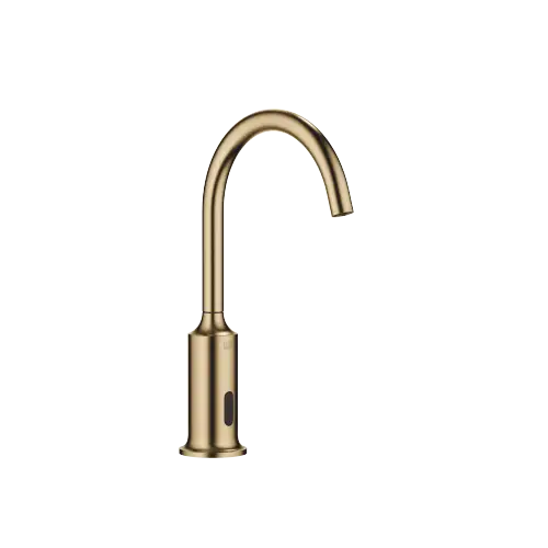 VAIA Touchfree Robinetterie de lavabo avec fonction d’ouverture et de fermeture électronique sans garniture d’écoulement - Dark Brass brossé (PVD) - 44 521 809-39