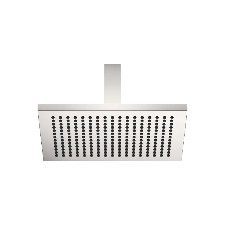 Rain shower with ceiling fixing FlowReduce 300 x 240 mm - Platinum - 28 774 980-08