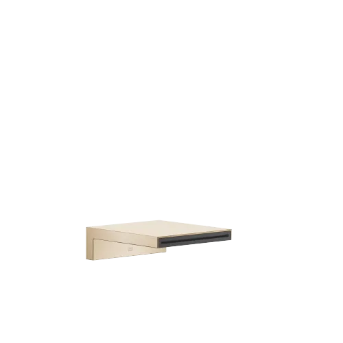 Bec cascade baignoire pour montage mural - Champagne brossé (Or 22cts) - 13 430 740-46