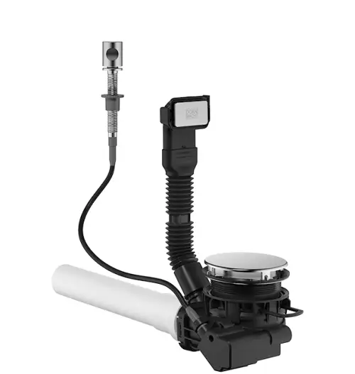 Basin Waste mechanical - Brushed Stainless Steel - 10 405 004-86