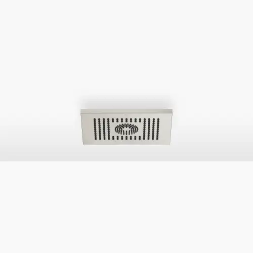 Rain shower , ceiling-mounted 11-3/4" x 9-1/2" - Brushed Platinum - 28 041 980-06 0010