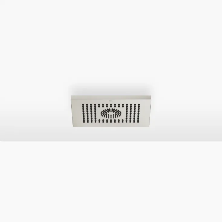 Pomme de douche arrosoir pour fixation au plafond 300 x 240 mm - Platine brossé - 28 041 980-06 0010