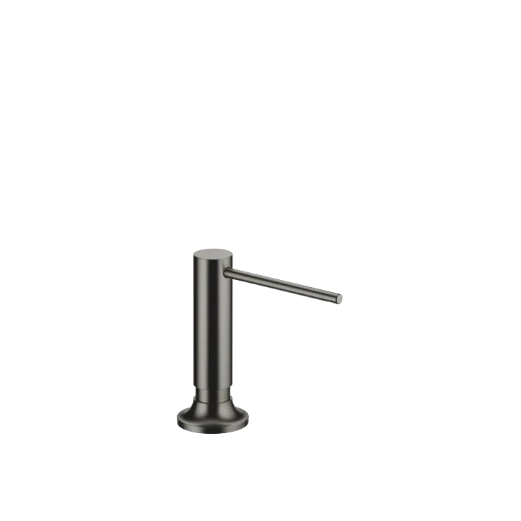 VAIA Dispenser with rosette - Brushed Dark Platinum - 82 434 809-99