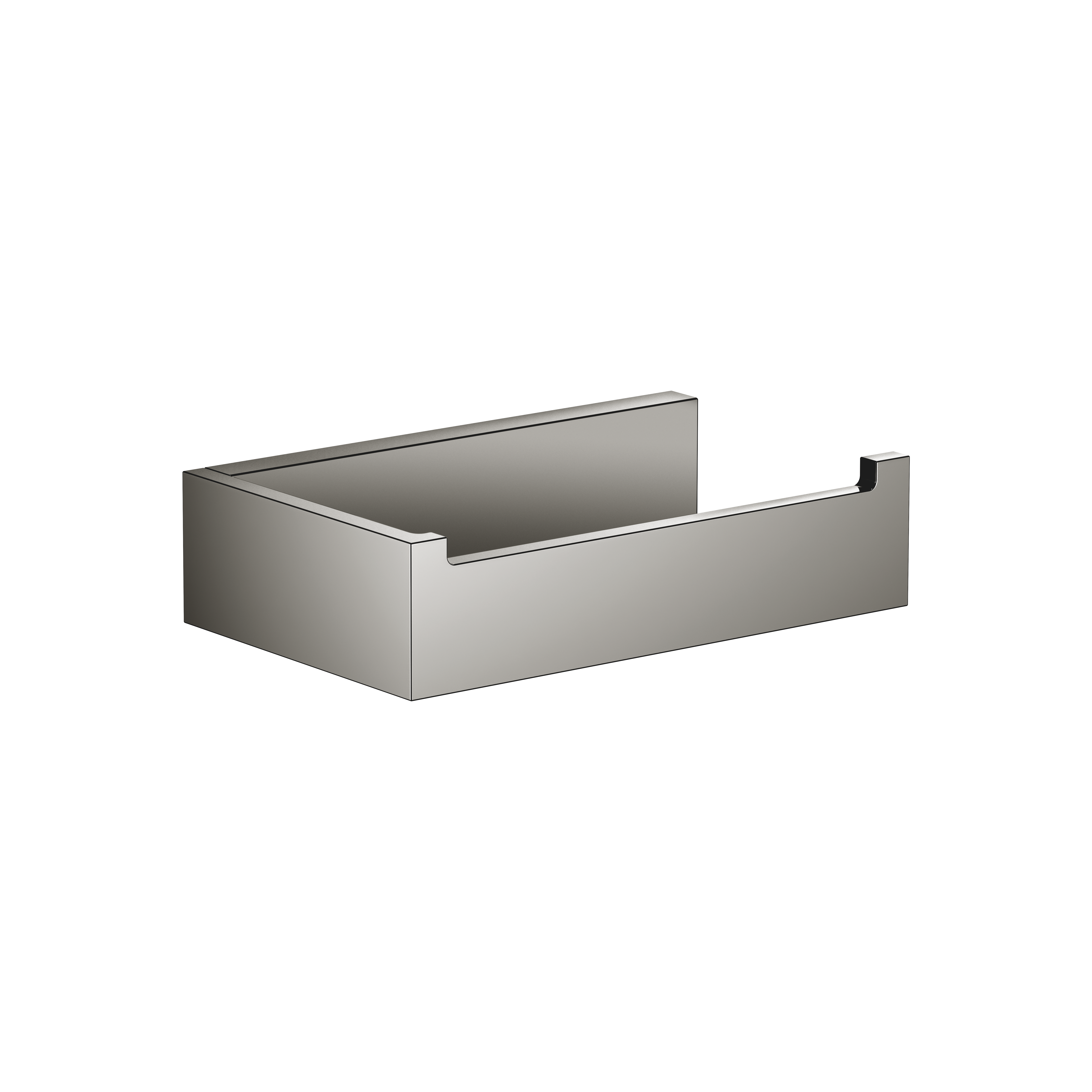 SERIES SPECIFIC Brushed Platinum Accessories: Tissue holder 