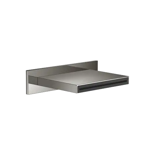 WATER SHEET Cascade spout for wall-mounted installation - Dark Chrome - 13 415 979-19