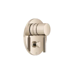 Concealed single-lever mixer with diverter - Champagne (22kt Gold) - 36 120 660-47