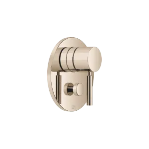 Concealed single-lever mixer with diverter - Champagne (22kt Gold) - 36 120 660-47