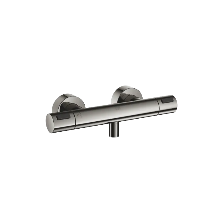 Termostato de ducha para montaje a pared - Dark Chrome - 34 444 979-19