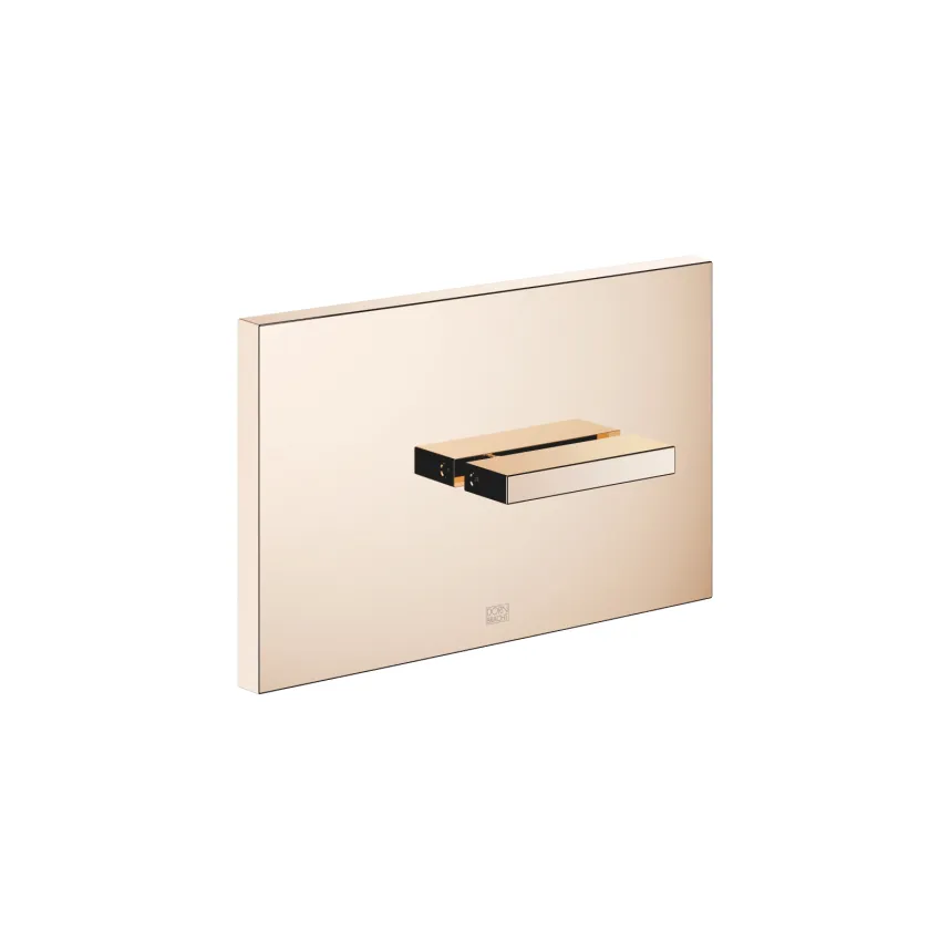 SERIENNEUTRAL Abdeckplatte für WC-UP-Spülkasten der Firma TeCe - Champagne (22kt Gold) - 12 660 979-47