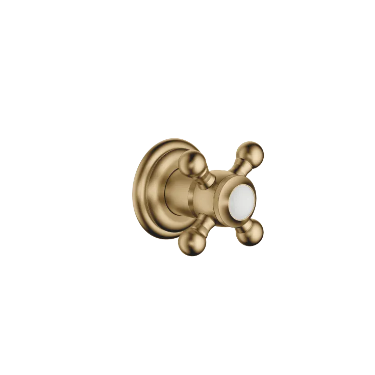 MADISON Robinet d’arrêt à encastrer fermant à droite 3/4" - Dark Brass brossé - 36 608 361-39