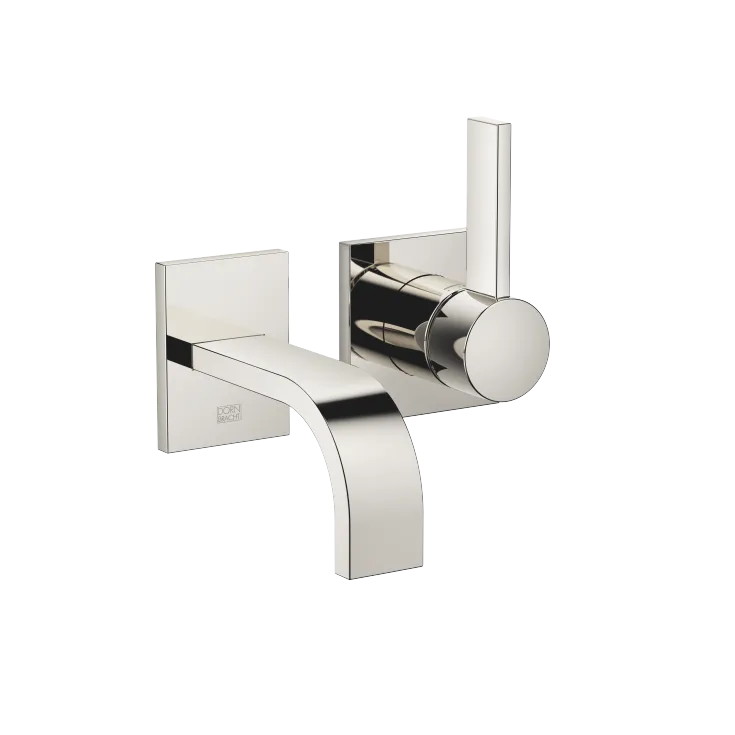 MEM Waschtisch-Wand-Einhandbatterie ohne Ablaufgarnitur - Platin - 36 867 782-08