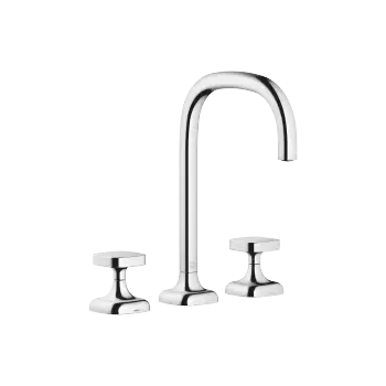 COYA Three-hole lavatory mixer with drain - Chrome - 20 713 404-00 0010
