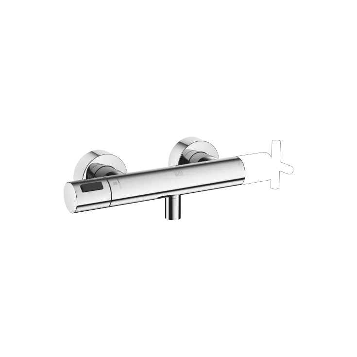 Shower thermostat for wall installation - Chrome - 34 445 979-00 0070
