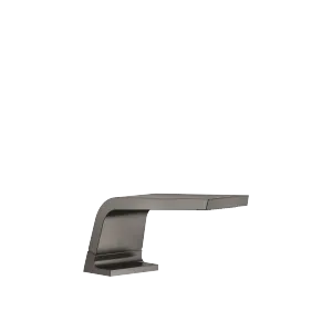 CL.1 Caño de salida de bañera sin inversor para montaje sobre encimera - Dark Platinum cepillado - 13 612 705-99