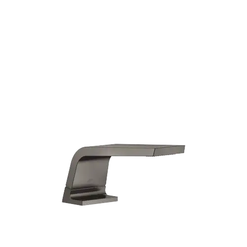 CL.1 Bath spout without diverter for deck mounting - Brushed Dark Platinum - 13 612 705-99