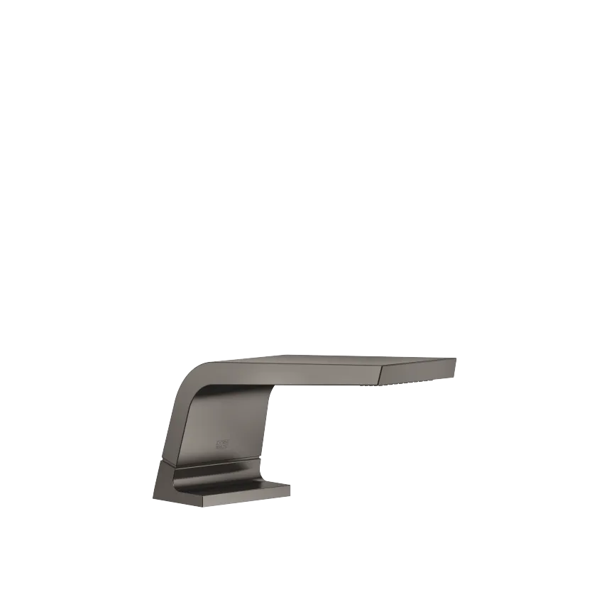 CL.1 Bec déverseur de bain sans inverseur pour montage sur gorge - Dark Platinum brossé - 13 612 705-99