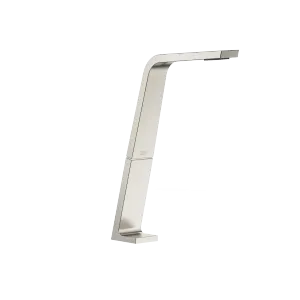 CL.1 Deck-mounted basin spout without pop-up waste - Brushed Platinum - 13 717 705-06