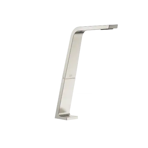 CL.1 Deck-mounted basin spout without pop-up waste - Brushed Platinum - 13 717 705-06