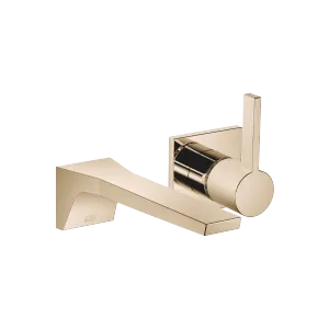 CL.1 Wall-mounted single-lever basin mixer without pop-up waste - Champagne (22kt Gold) - 36 860 705-47